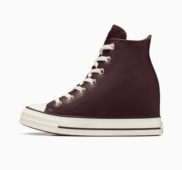Chuck Taylor All Star Classic Wedge Leather Burgundy A12349C